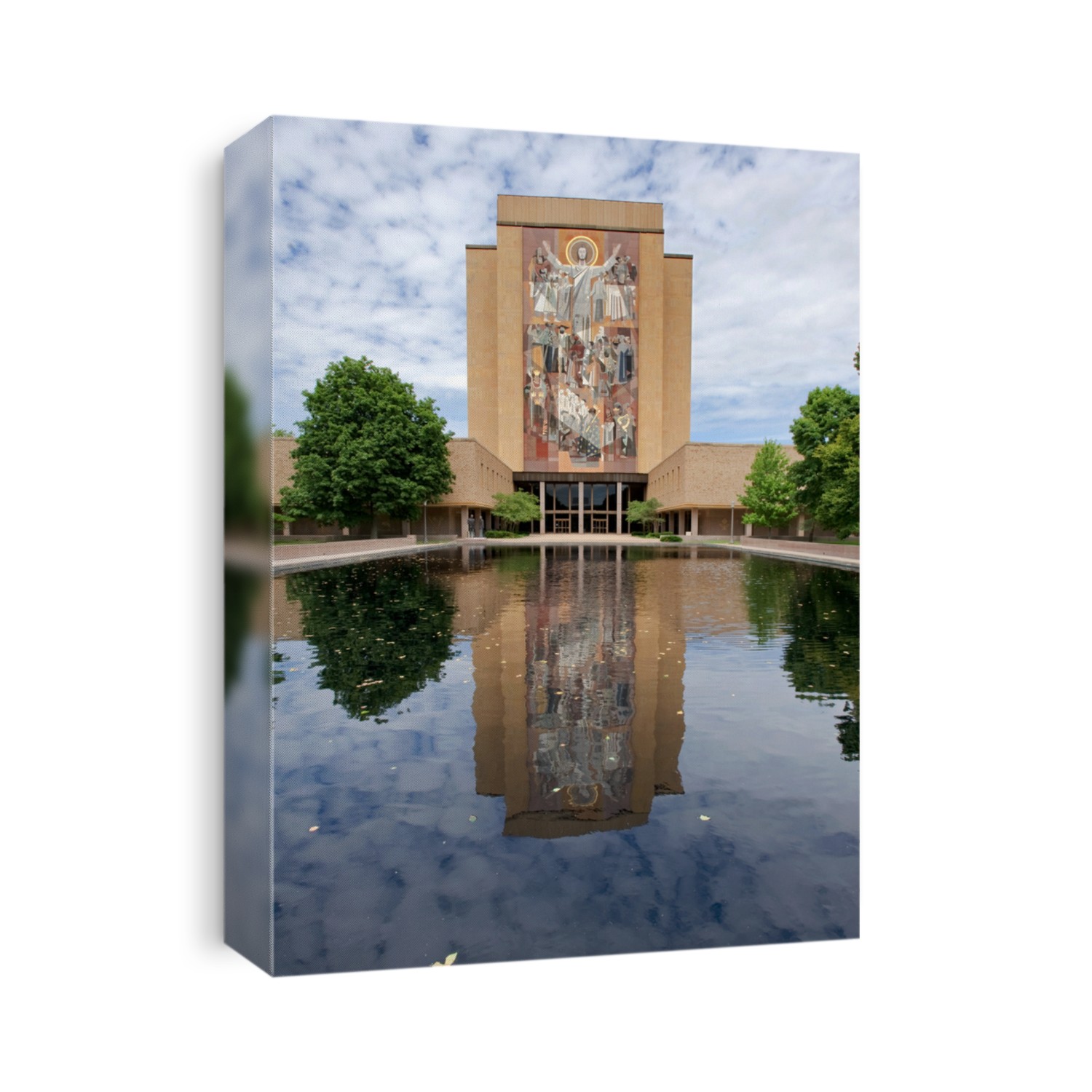 Hesburgh Library of University of Notre Dame, Indiana